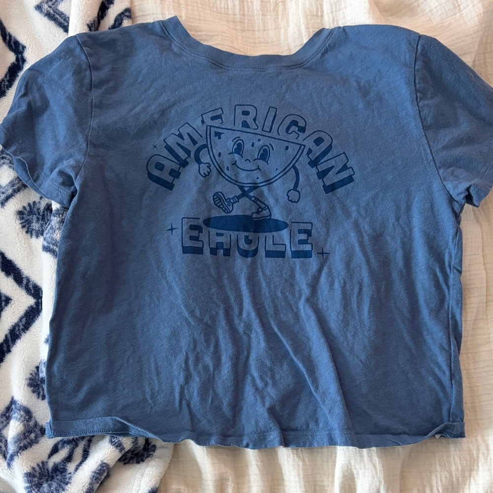 American Eagle Outfitters Blue Women's Top